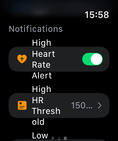 High Heart Rate Alert