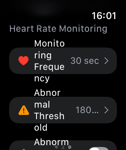Abnormal Heart Rate Alert